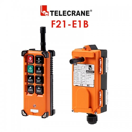 ریموت کنترل جرثقیل تله کرین 6 کلید تک سرعت مدل F21-E1B 