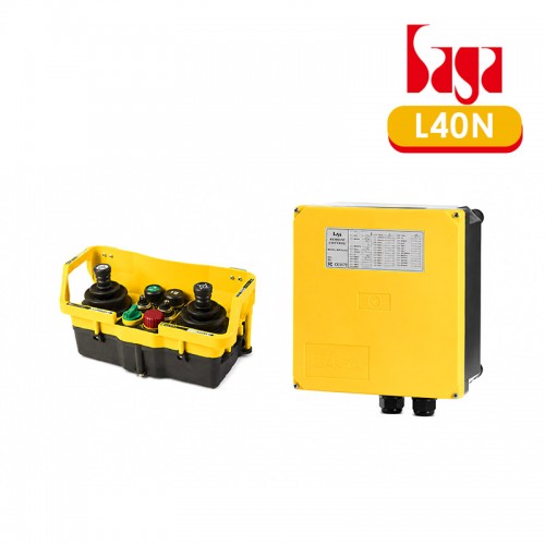 ریموت کنترل جرثقیل ساگا مدل L40N (جوی استیک پنج سرعت)